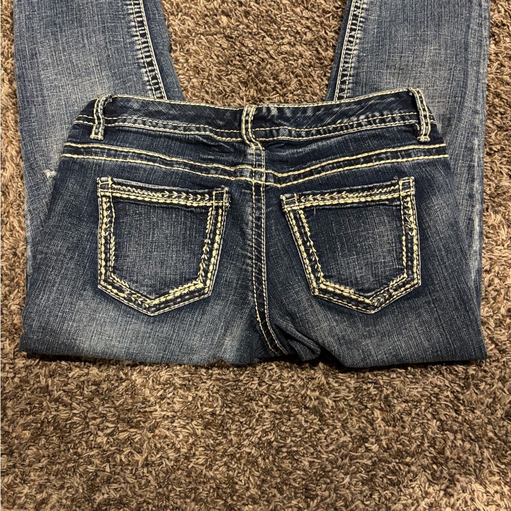 Maurices Dark Blue Boot Cut Jeans